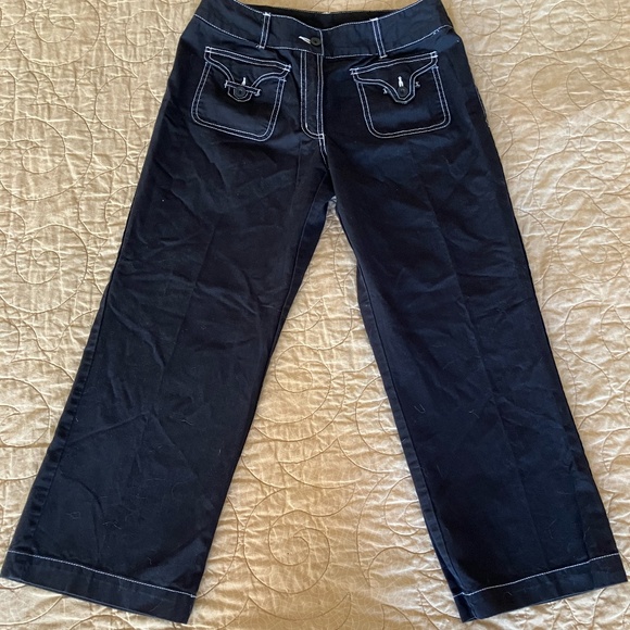 INC International Concepts Women's Mid-Rise Cropped Pants - Size 8 - Picture 1 of 4